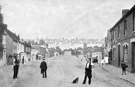 The Village, Rayleigh, Essex,. c.1905